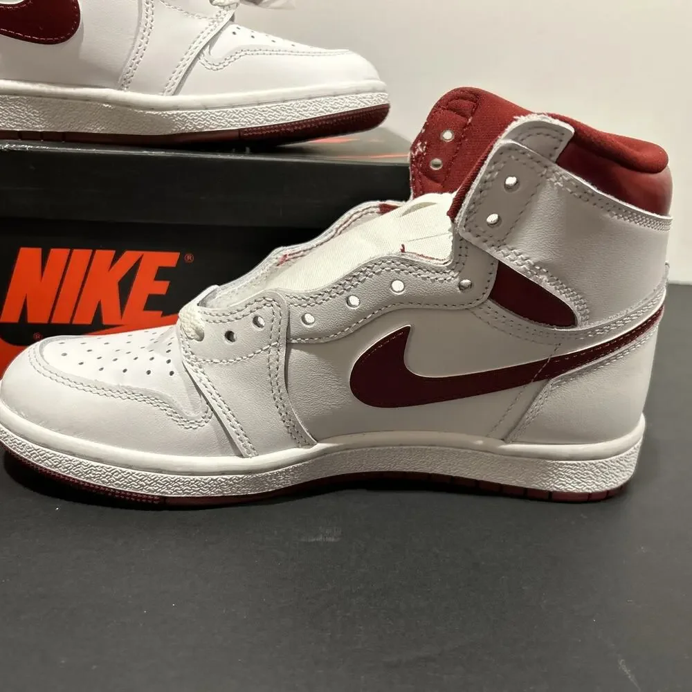 Air Jordan 1 High 85 - White/Team Red - White Size 6.5 BRAND NEW W OG BOX